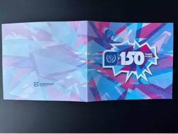 Aserbaidschan 2024 150 Jahre UPU Historiker-Kolloquium Souvenir
