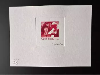 Guinée Bissau 2003 Mi. 2431 Epreuve d'Artiste Copernicus Jean Paul II Pape RED