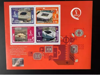 Qatar 2022 Bloc FIFA Football World Cup Soccer Coupe du Monde WM Stades Stadiums