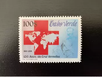 Cabo Verde 2009 Mi. 954 Rotes Kreuz Red Cross Croix Rouge 150 ans Henry Dunant