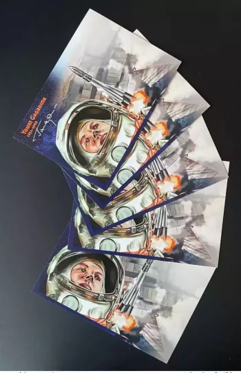Djibouti 2016 Mi. 1189 - 1193 Stationery Ganzache Youri Gagarin Espace