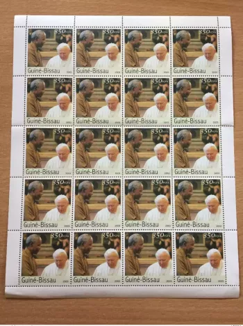 Guinée-Bissau 2003 Mi. 2614 Pape Pope Papst John Paul II Jean Paul II RARE !