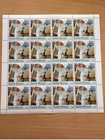 Guinée-Bissau 2003 Mi. 2614 Pape Pope John Paul II Jean Paul Religion SHEET