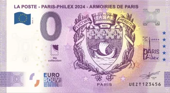 La Poste - Paris-Philex 2024 - Armoiries de Paris