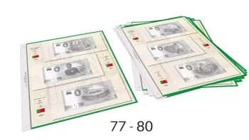 ABAFIL 4 sheets (2/2023 + 1/2024) for 0€ Souvenir notes Portugal