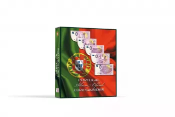 ABAFIL empty album "flag" for the Portugal 0€ notes