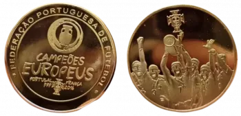 Médaille souvenir "FPF Portugal - Euro 2016"