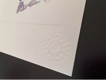 Billet Souvenir Epreuve d'artiste "Fernão de Magalhães" numérotée et signée