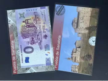 Billet touristique Souvenir 2020 Espagne Puebla de Sanabria - Anniversary 2020