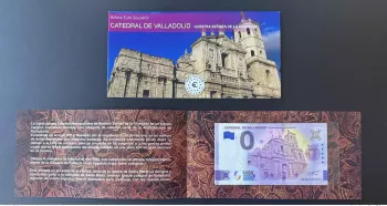 Billet touristique Souvenir 2022 Espagne Catedral de Valladolid