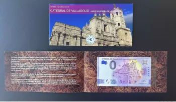 Billet Souvenir 2022 Espagne Catedral de Valladolid - Anniversary 2020