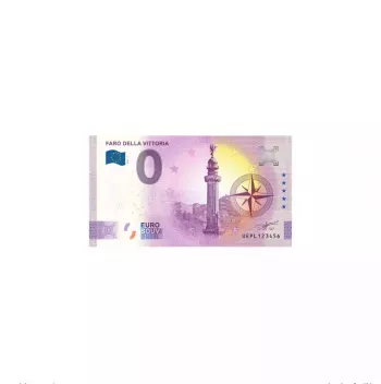 Billet touristique Souvenir 2022 France Faro Della Vittoria