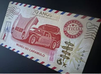 Love Card Museu do Caramulo "Gold 70 anos Museu do Caramulo" 2023