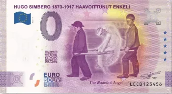 Billet Souvenir 2022 Finlande Hugo Simberg 1873-1917 Haavoittunut Enkeli