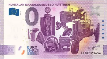 Billet Souvenir 2021 Finlande Huhtalan Maatalousmuseo Huittinen - Anniversary