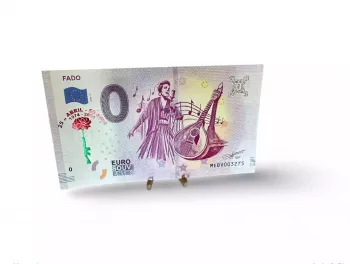 Billet Souvenir 2019 Portugal Fado "25 de Abril 50 Anos 1974 - 2024" Gold