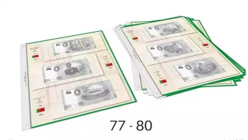 ABAFIL 4 feuilles (2/2023 + 1/2024) pour billets 0€ Souvenir Portugal