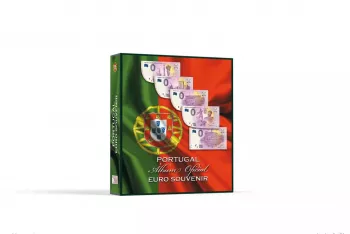 ABAFIL Album vide "drapeau" pour les billets 0 € Souvenir Portugal