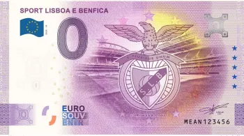 Billet touristique Souvenir 2024 Portugal Sport Lisboa e Benfica