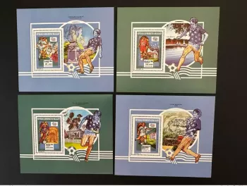 Madagascar 1992 Mi. No. 202 - 205 FIFA Football World Cup 1994 USA