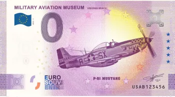 Billet Souvenir 2022 USA Military Aviation Museum - Anniversary 2020 - 2022-3 A