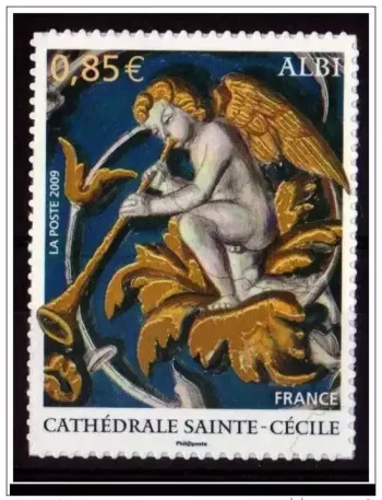 Frankreich 2009 YT 267 selbstklebend pro Kathedrale Sainte-Cécile Albi