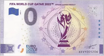 Billet touristique Souvenir 2022 Allemagne FIFA World Cup Qatar 2022TM (3)