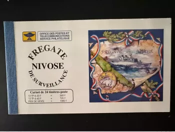 New Caledonia 1994 YT n° C668 Carnet Frigate surveillance Nivose Boat
