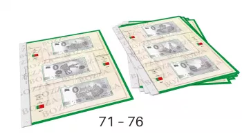 ABAFIL 6 feuilles (2/2022 + 1/2023) pour billets 0€ Souvenir Portugal