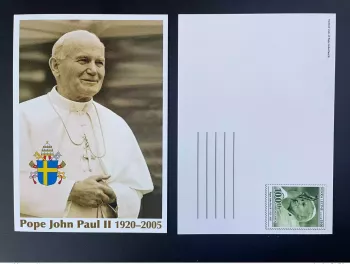 Sierra Leone 2020 Mi. ? Entier (III) Pape Pope Jean Paul II Pastoral visits
