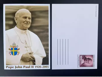 Sierra Leone 2020 Mi. ? Entier (II) Pape Pope Papst Jean Paul II Pastoral visits
