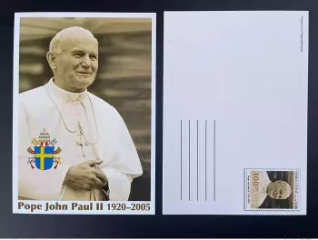Sierra Leone 2020 Mi. ?  Entier (I) Pape Pope Papst Jean Paul II Pastoral visits