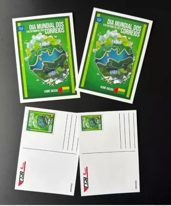 Guinea Bissau 2022 Stationery Entire World Post Day UPU