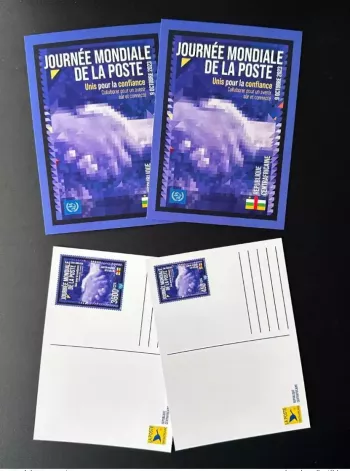 Central African 2023 Stationery Entire World Post Day UPU