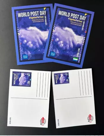 Sierra Leone 2023 Stationery Entier Journée Mondiale Poste World Post Day UPU