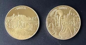 Médaille souvenir "Barcelos - Portugal"
