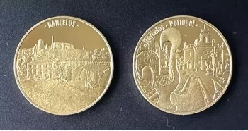 “Barcelos - Portugal” souvenir medal