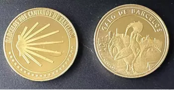 “Barcelos - Galo & Caminhos de Santiago” souvenir medal