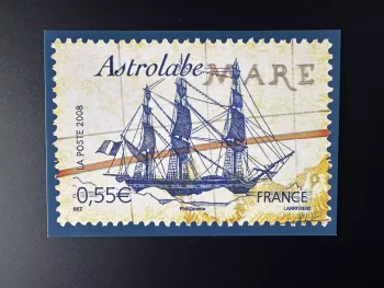 France 2024 Stationery Entire Ganzache Boats Famous Boat Astrolabe