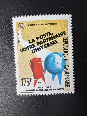 Gabon 1993 Mi. 1167 Journée Mondiale Poste World Post Day 9 octobre UPU
