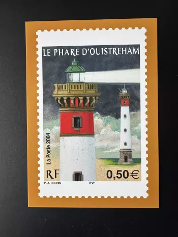France 2025 Stationery Carte Entier Phare Lighthouse Leuchtturm Ouistreham