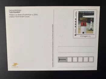 France 2025 Stationery Carte Entier Phare Lighthouse Leuchtturm Ouistreham
