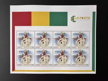 Guinée 2023 Mi. 18132 Personalized Pape Pope Papst John Jean Johannes Paul II