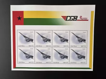 Guinea Bissau 2023 Mi.? Concorde Avion Airplane Flugzeug