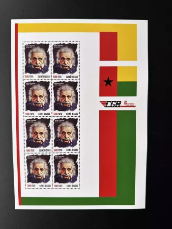 Guiné Guinea Bissau 2023 Mi. ? Personalized Albert Einstein