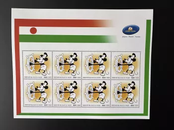 Niger 2023 Mi. ? Walt Disney Mickey Mouse Steamboat Willie Boot