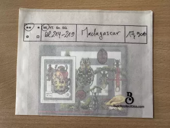 1000x sachets cristal glassines Pergamintüten 16 x 12,4 cm avec état / catalogue