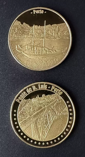 Médaille souvenir "Porto - Ponte de D. Luis"