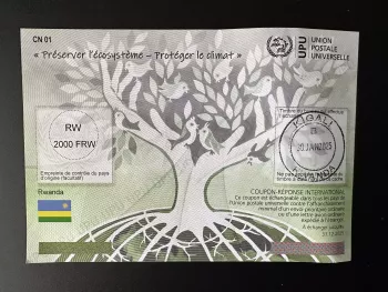 Ruanda UPU Weltpostverein Ökosystem schützen Klima Abidjan KUPON IRC