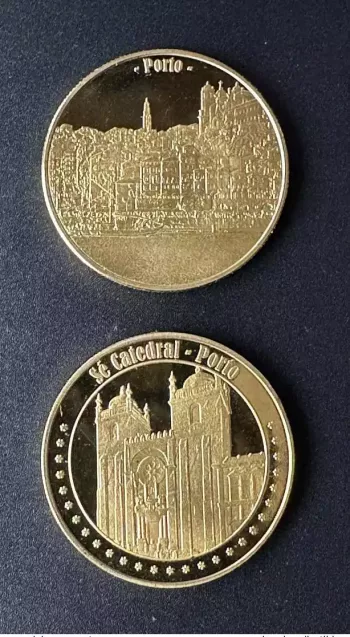 Médaille souvenir "Porto - Sé Catedral"